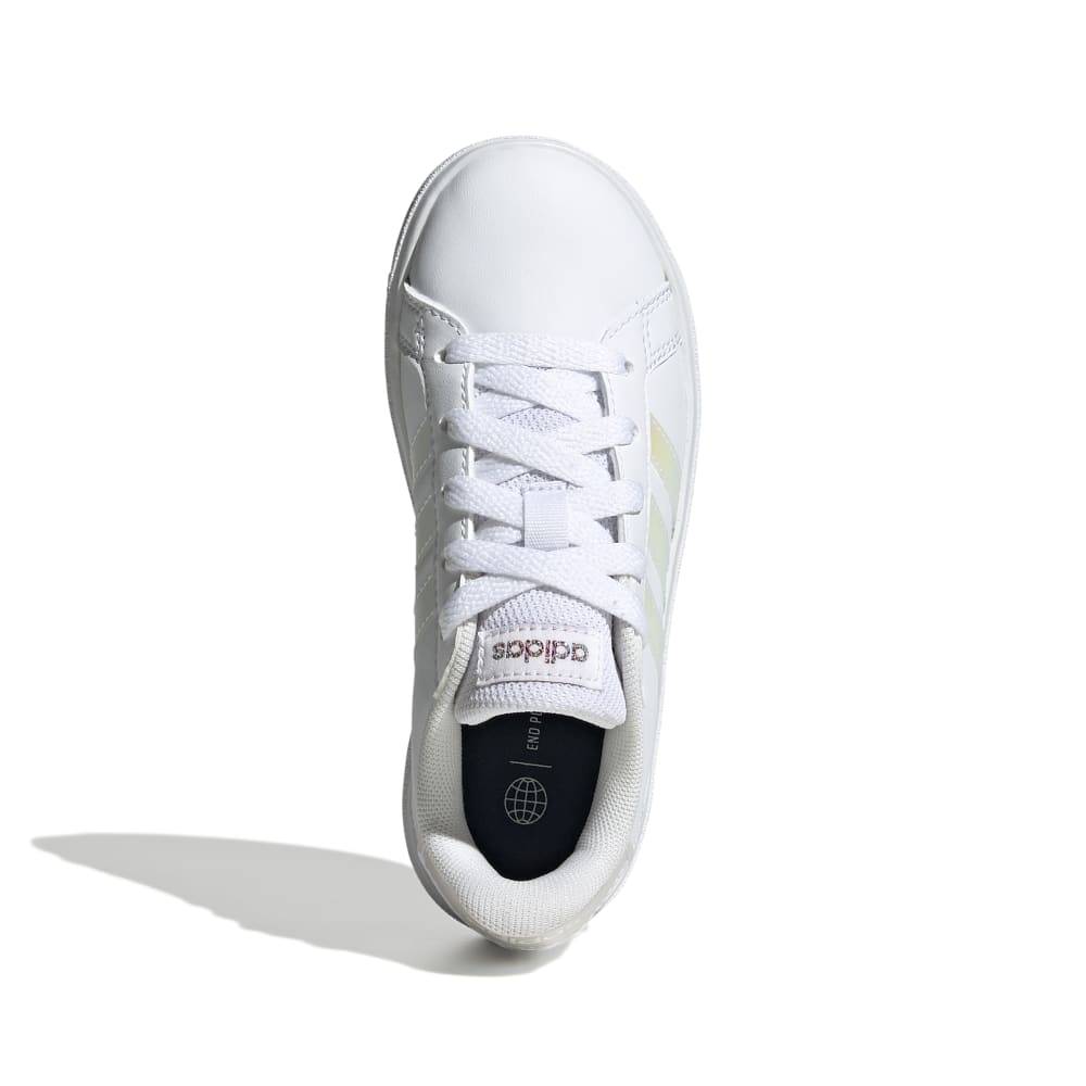 ADIDAS KIDS GRAND COURT LIFESTYLE LACE TENNIS SHOES