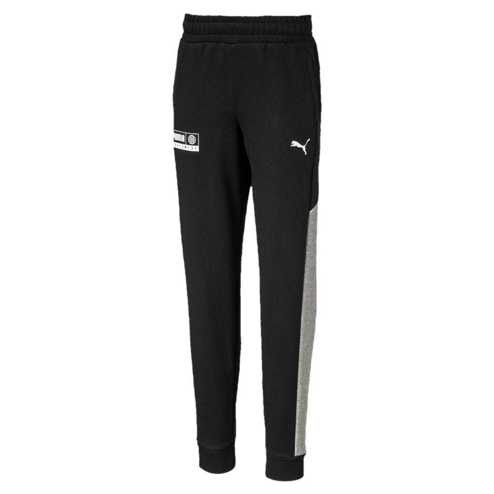 PUMA BOYS ALPHA GRAPHIC SWEAT PANT