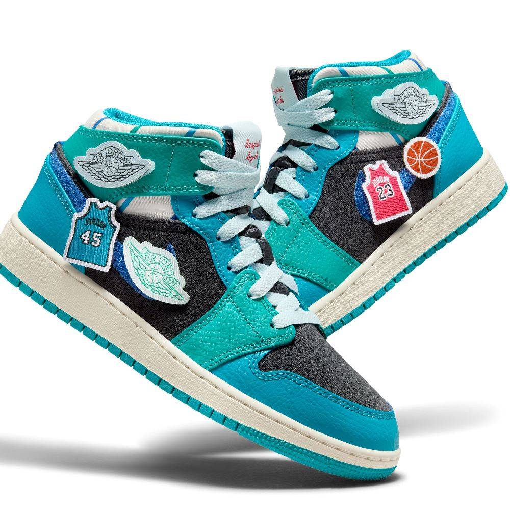 NIKE AIR JORDAN 1 MID SNEAKER SCHOOL