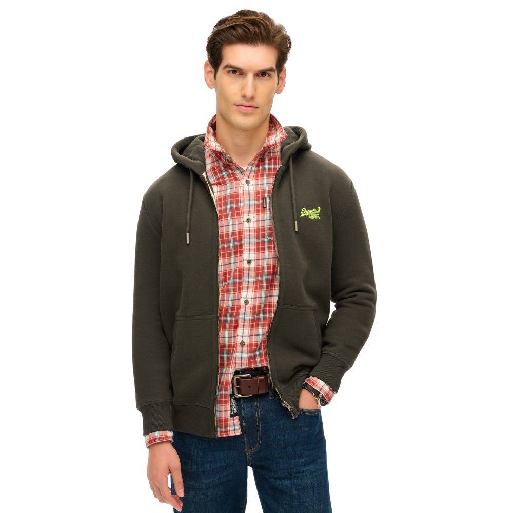 SUPERDRY ESSENTIAL LOGO ZIP HOODIE
