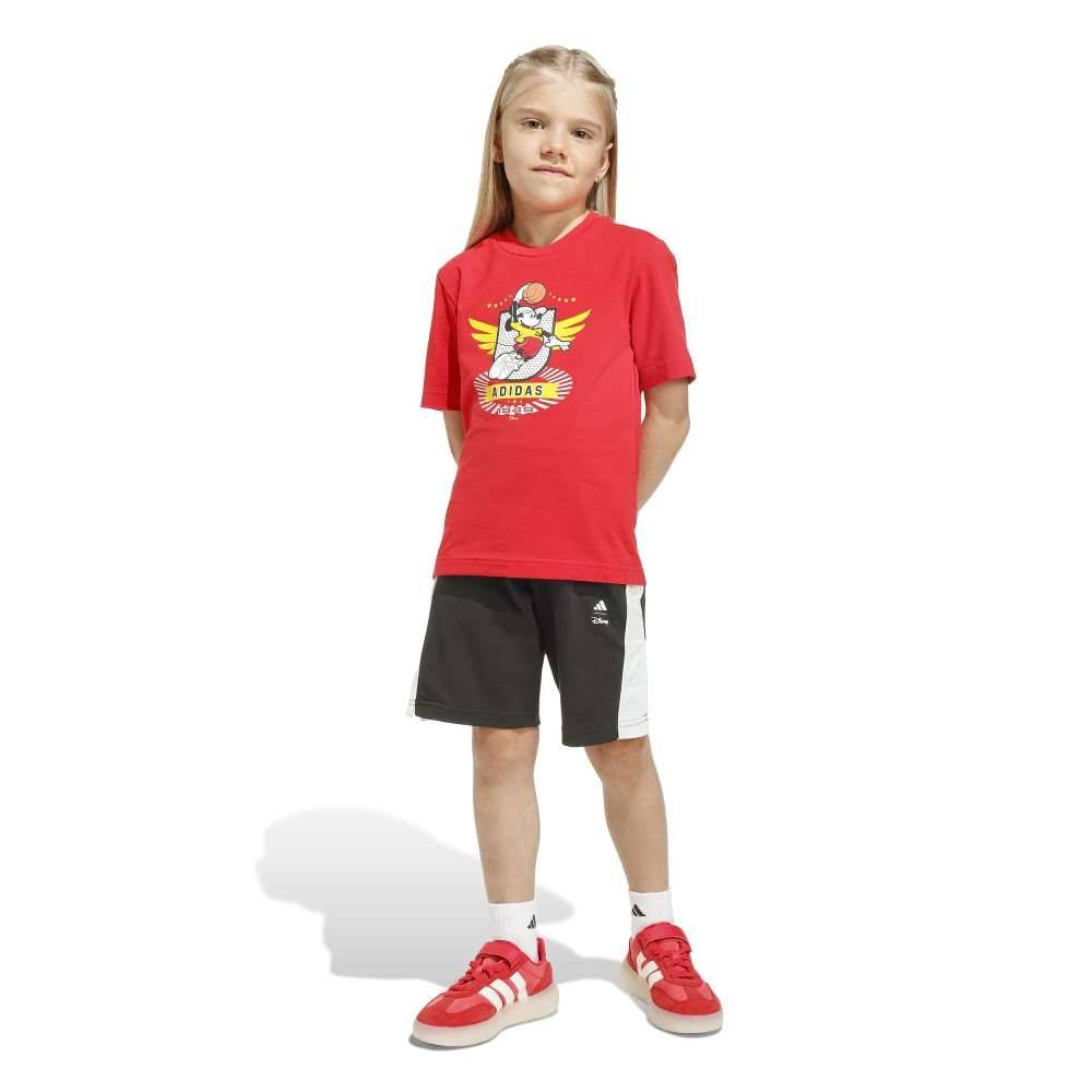 ADIDAS LITTLE KIDS DISNEY MICKEY MOUSE T-SHIRT SET