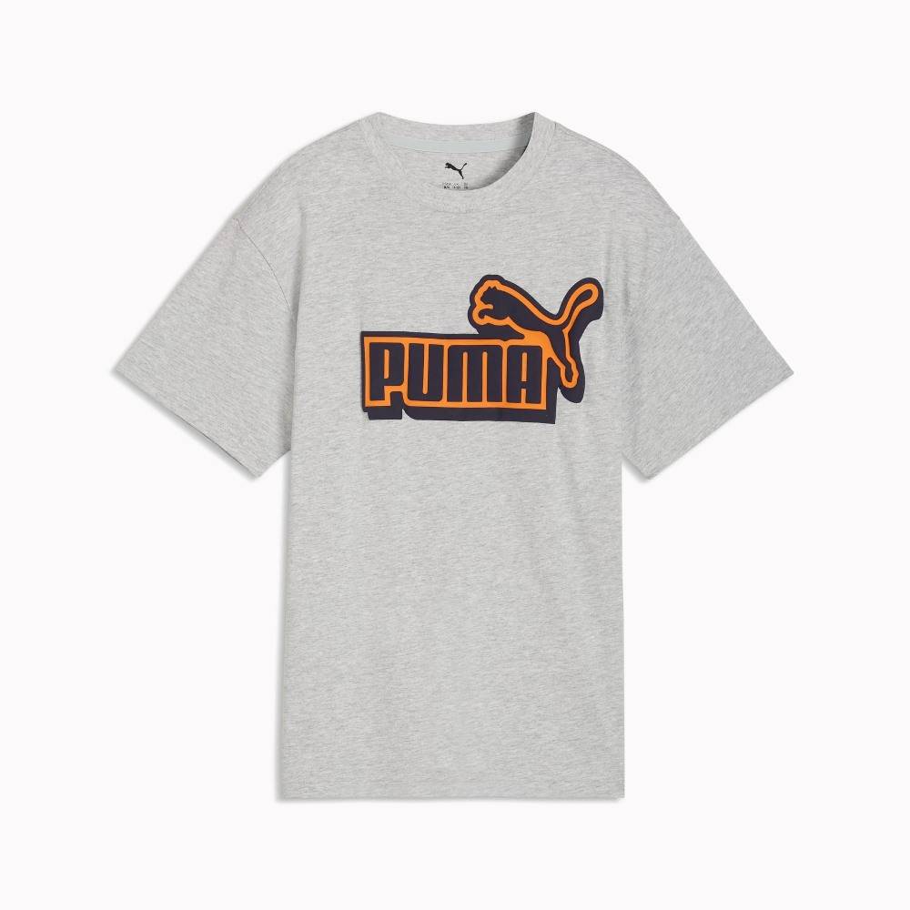PUMA ESS LOGO LAB RELAXED FRONT GRAPHIC TEE B