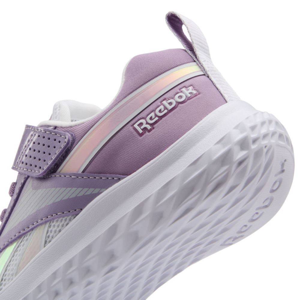 REEBOK CHILDREN'S RUSH RUNNER 5 ELASTIC LACE & TOP STRAP