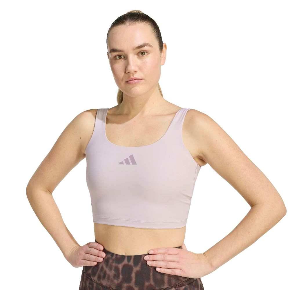 ADIDAS OPTIME WORKOUT TWIST LIGHT SUPPORT BRA TANK
