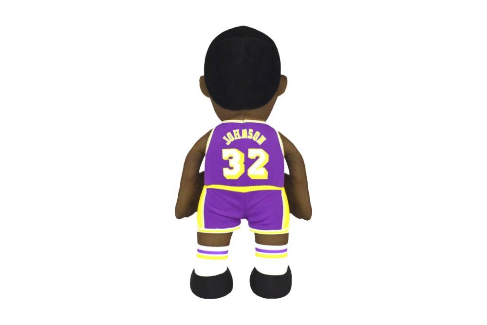 BLEACHER LOS ANGELES LAKERS MAGIC JOHNSON 25CM PLUSH FIGURE