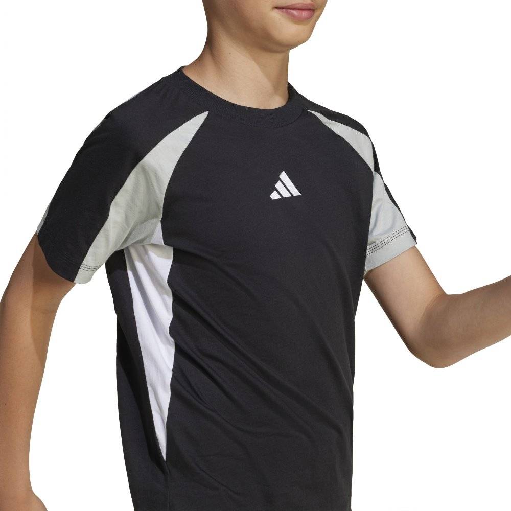 ADIDAS YOUTH SEASONAL ESSENTIALS COLORBLOCK T-SHIRT