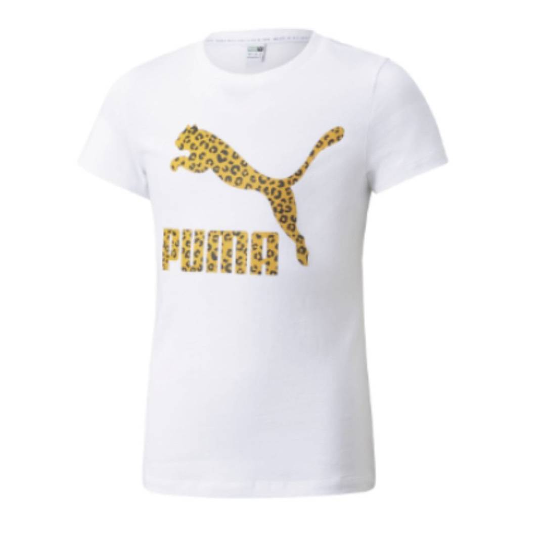 PUMA CLASSIC LOGO GIRLS TEE