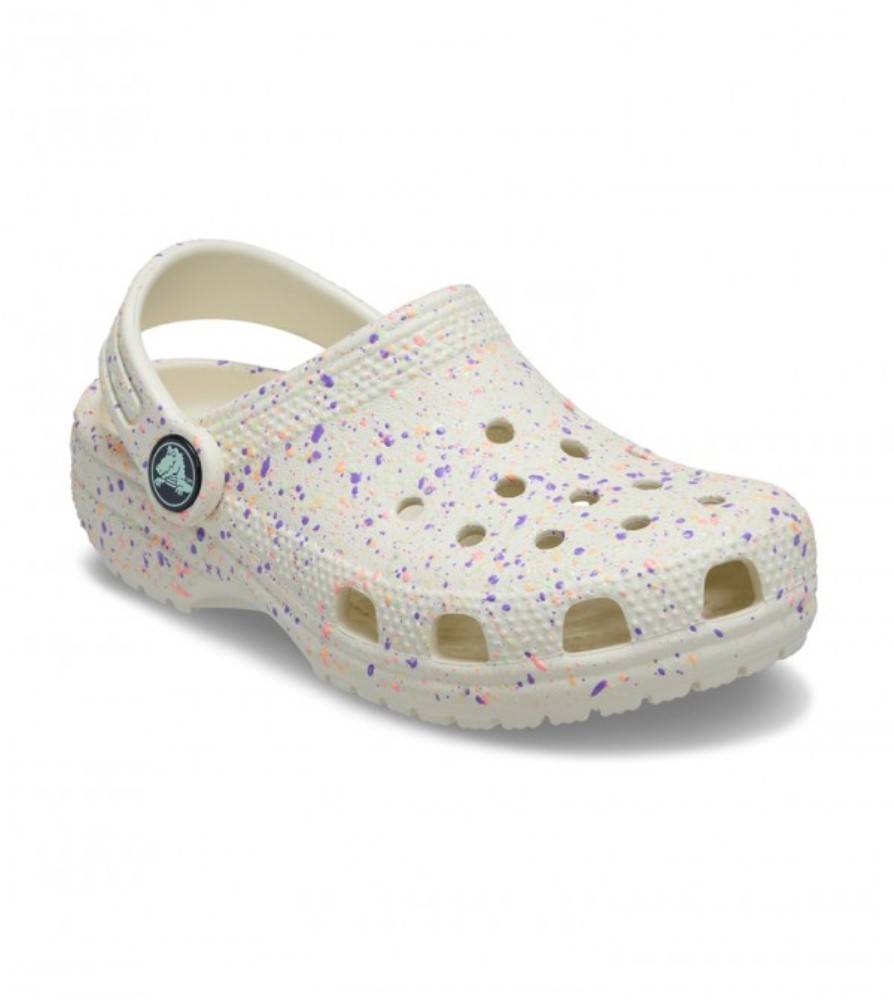 CROCS CLASSIC GLOW PAINT SPLATTER CLOG K
