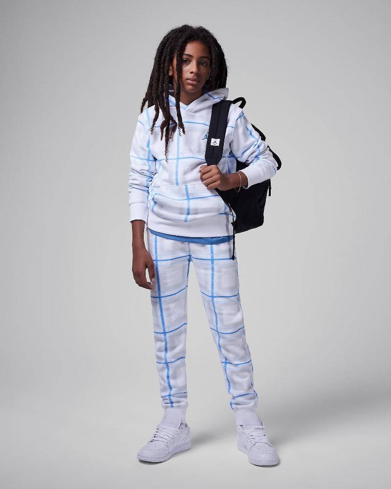 NIKE JORDAN BOYS MJ BROOKLYN ESSENTIAL HLDY FLEECE P