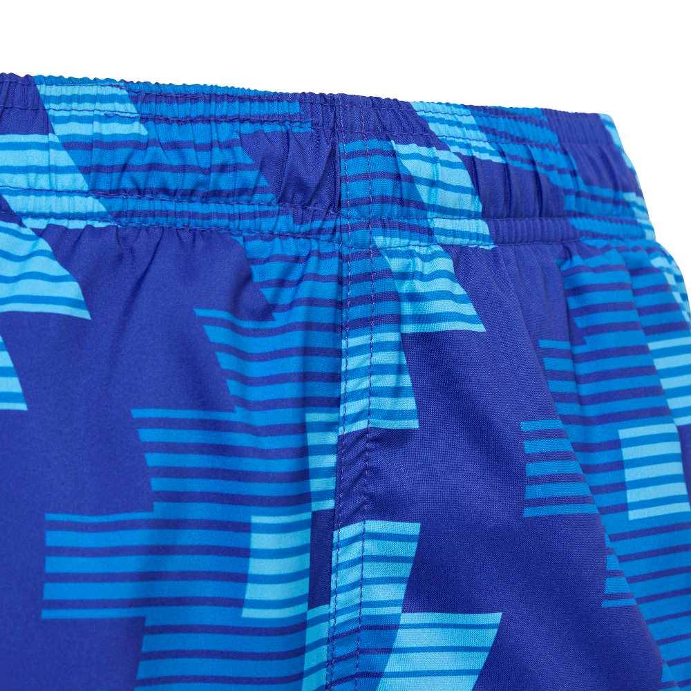 ADIDAS BOYS FOOTBALL-INSPIRED GRAPHIC SWIM SHORTS