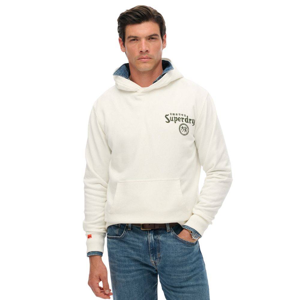 SUPERDRY D1 TOKYO NARRATIVE LOOSE HOOD