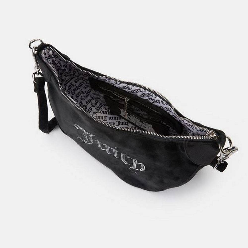 JUICY COUTURE KIMBERLY VELVET MEDIUM HOBO (36X11X23)