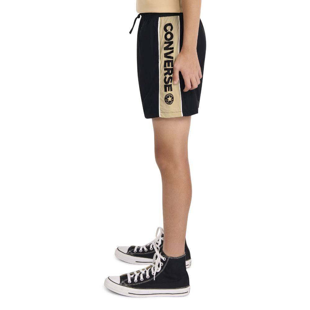 CONVERSE BOYS SS HIT W PIPING SHORT
