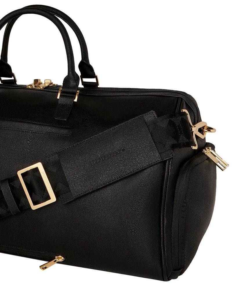 SPRAYGROUND THAT GOLD DRAP DUFFLE