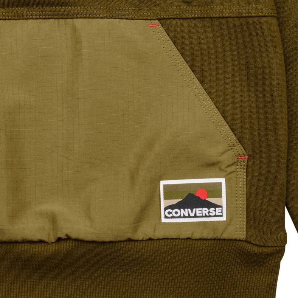 CONVERSE YOUTH GEARED UP BLOCKED FT MIX PULLOVER