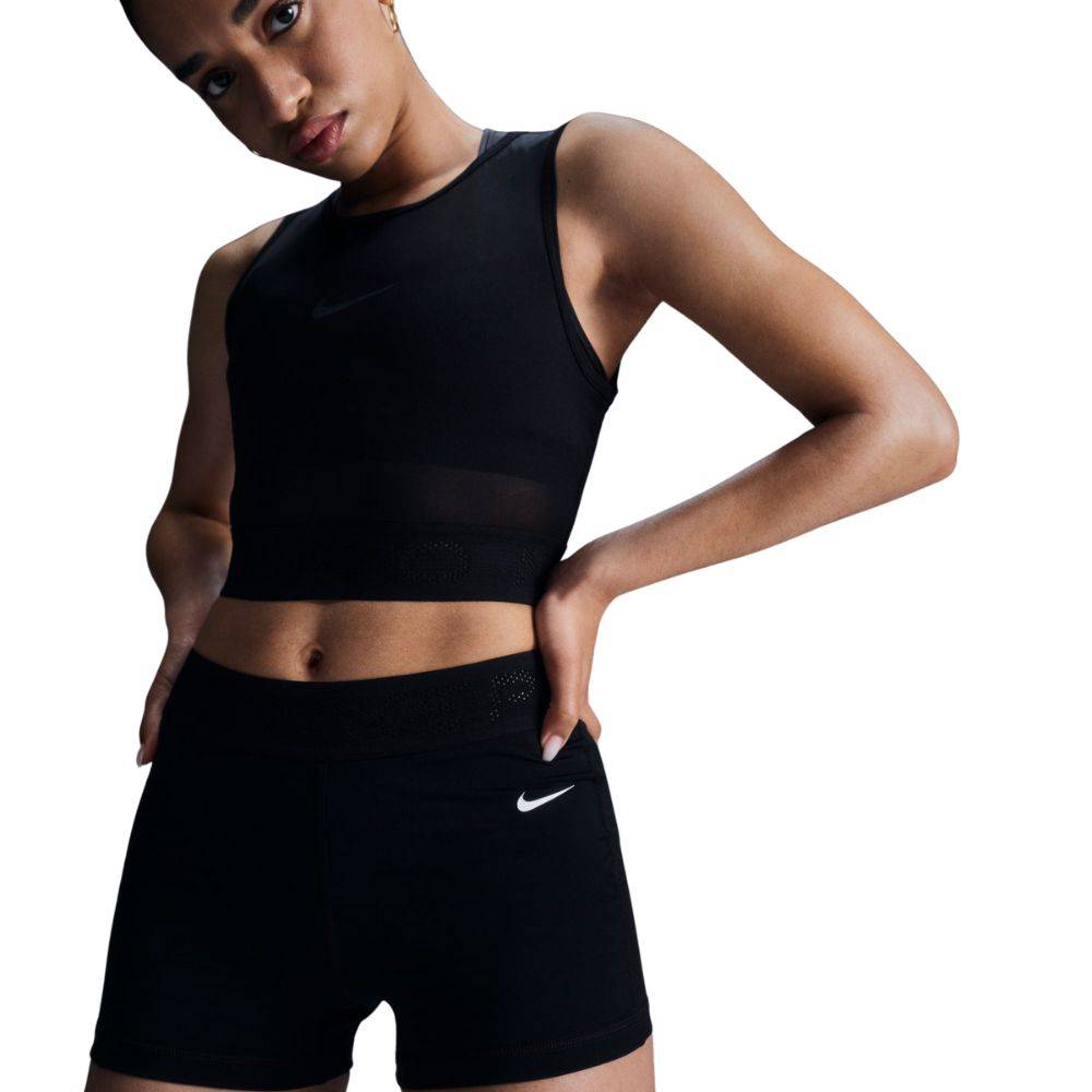 NIKE PRO DRI-FIT 3-INCH MEDIUM-RISE MESH SHORT