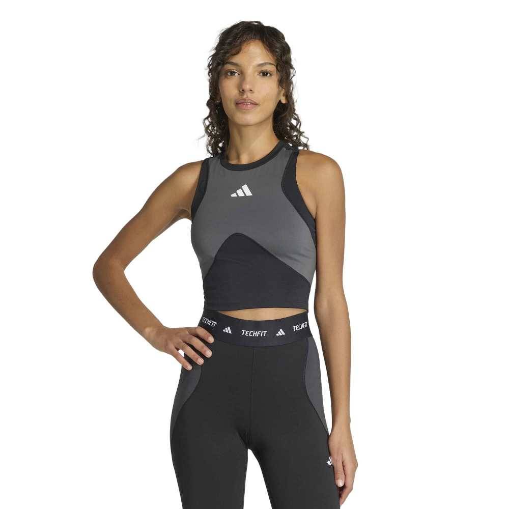 ADIDAS TECHFIT WORKOUT COLOR BLOCK TANK
