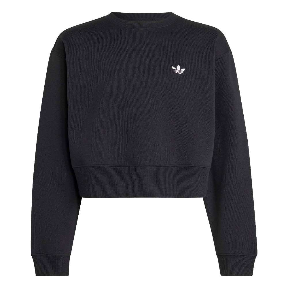 ADIDAS ORIGINALS GIRLS BOXY CREW SWEATSHIRT FLEECE LONG SLEEVE