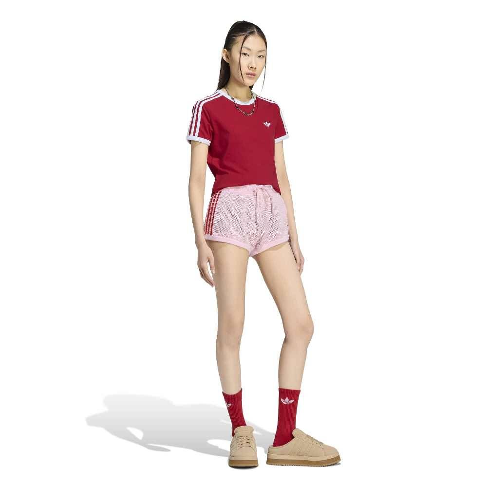 ADIDAS ORIGINALS KNITTED CROCHET SHORTS