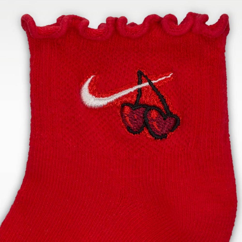 NIKE CHERRY INFANT 6PK LETTUCE