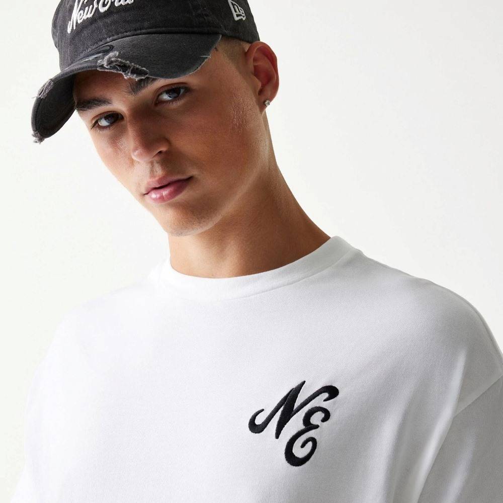 NEW ERA FLORAL GRAPHIC OVERSIZED TEE