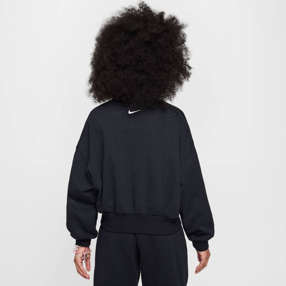 NIKE NSW GIRLS FRENCH TERRY CREW SWEATSHIRT