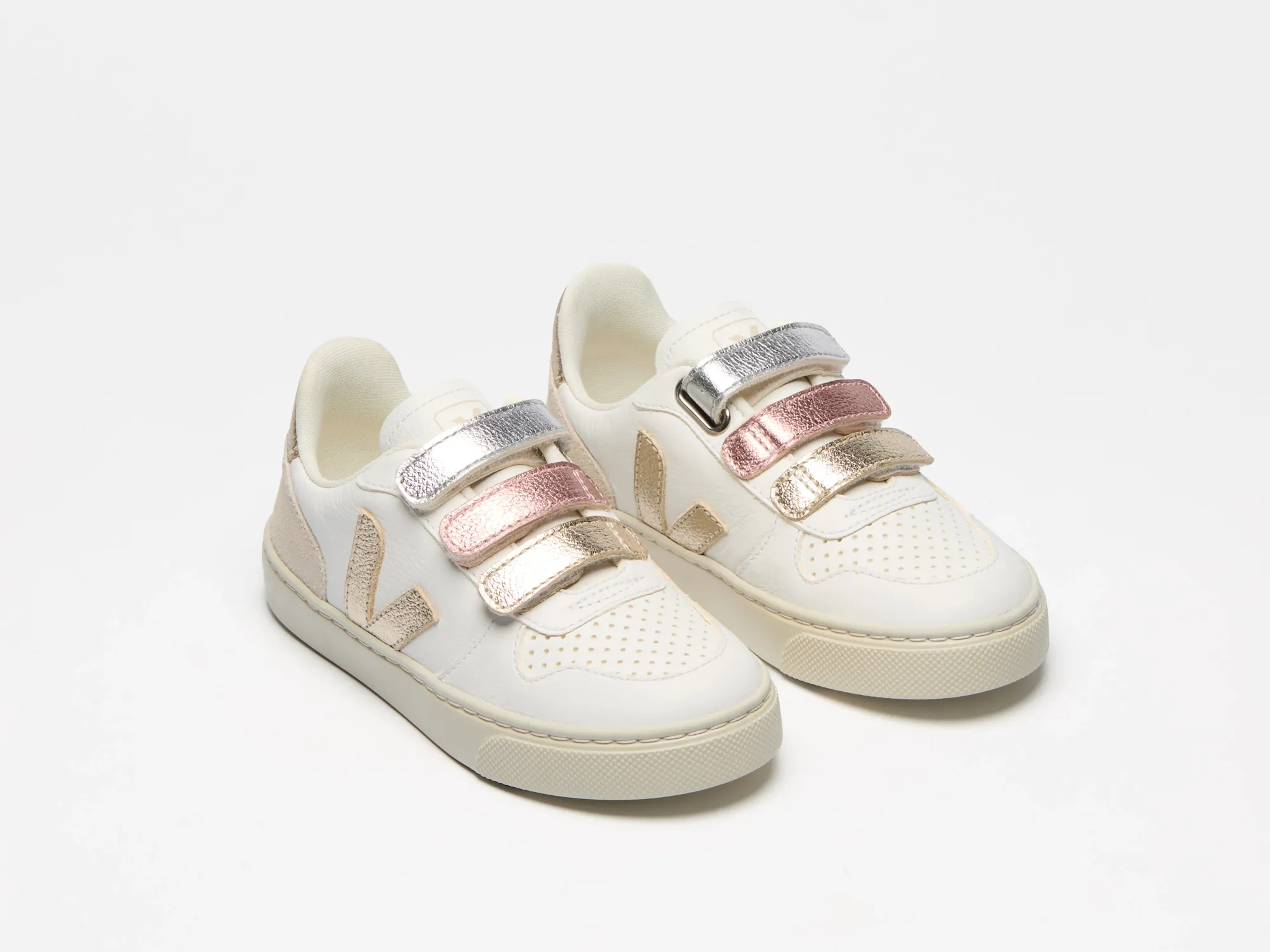 VEJA V-10 CHROME-FREE LEATHER KIDS