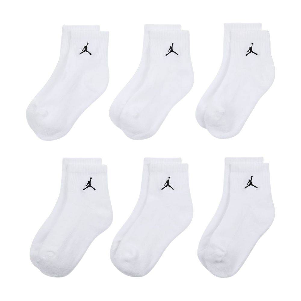 NIKE JORDAN EVERYDAY ESSENTIALS 6PK ANKLE SOCKS