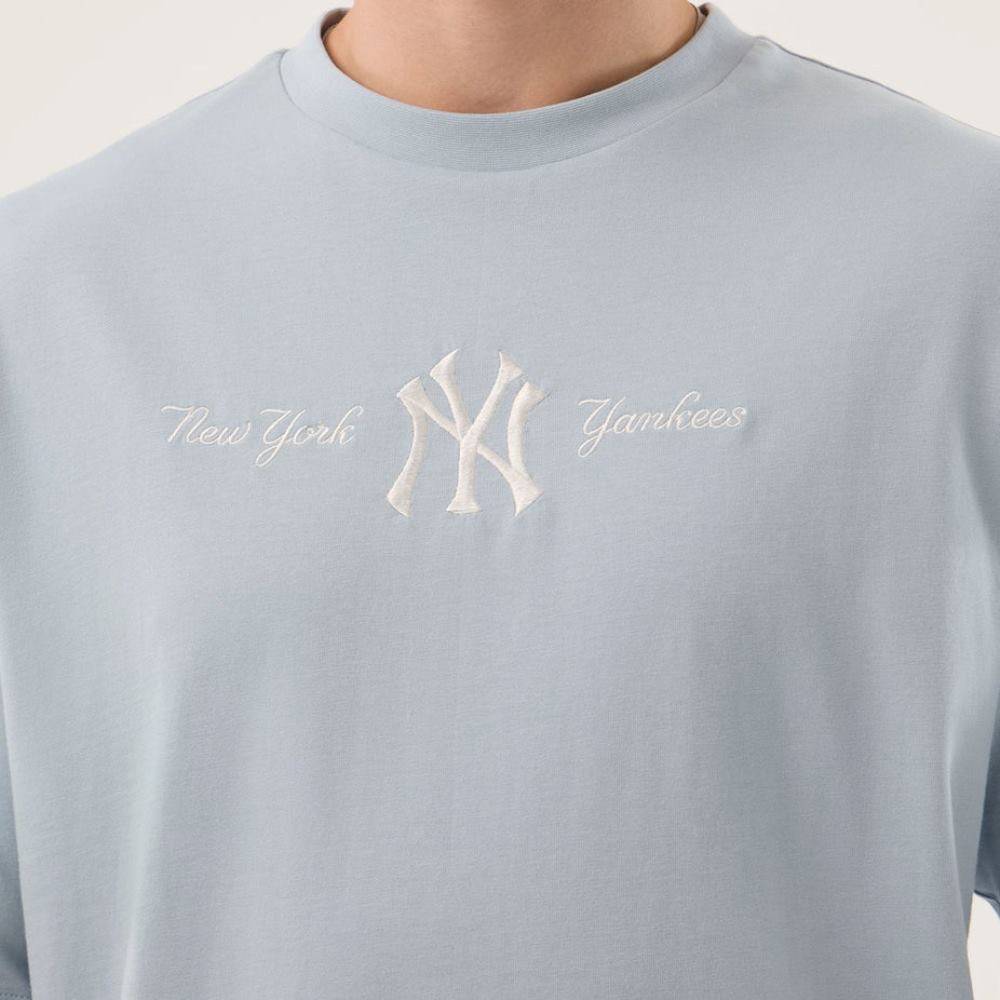 NEW ERA MLB SCRIPT OVERSIZED TEE NEW YORK YANKEES