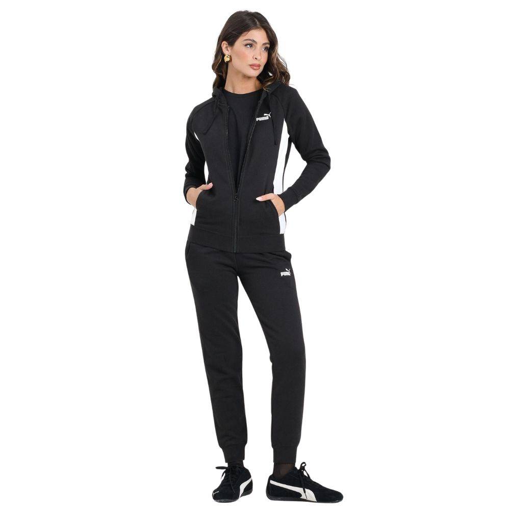 PUMA FULL-ZIP HOODED SWEAT SUIT FL