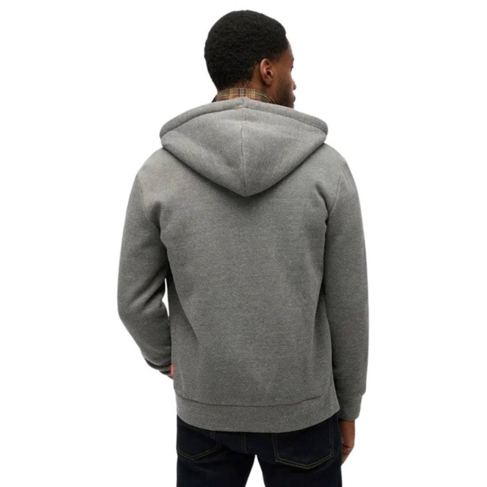 SUPERDRY NEON VINTAGE LOGO GRAPHIC ZIP HOODIE