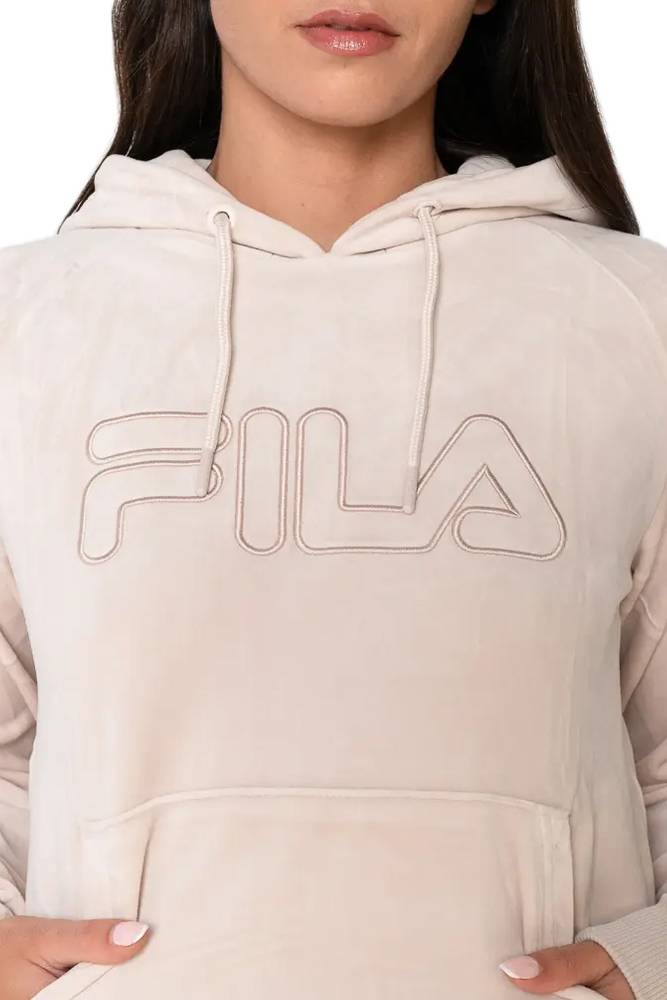 FILA KAJAH WOMENS VELOUR HOODIE