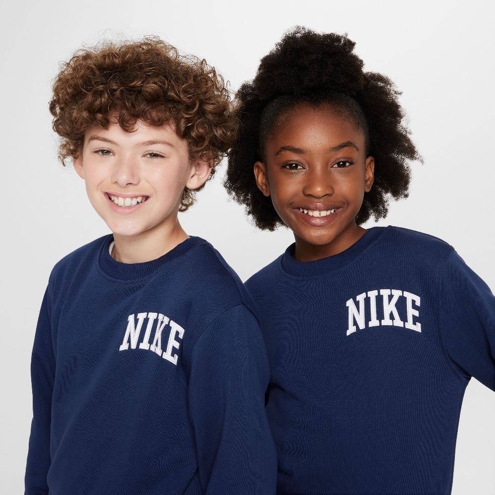 NIKE KIDS NSW CLUB FRENCH TERRY CREW-NECK