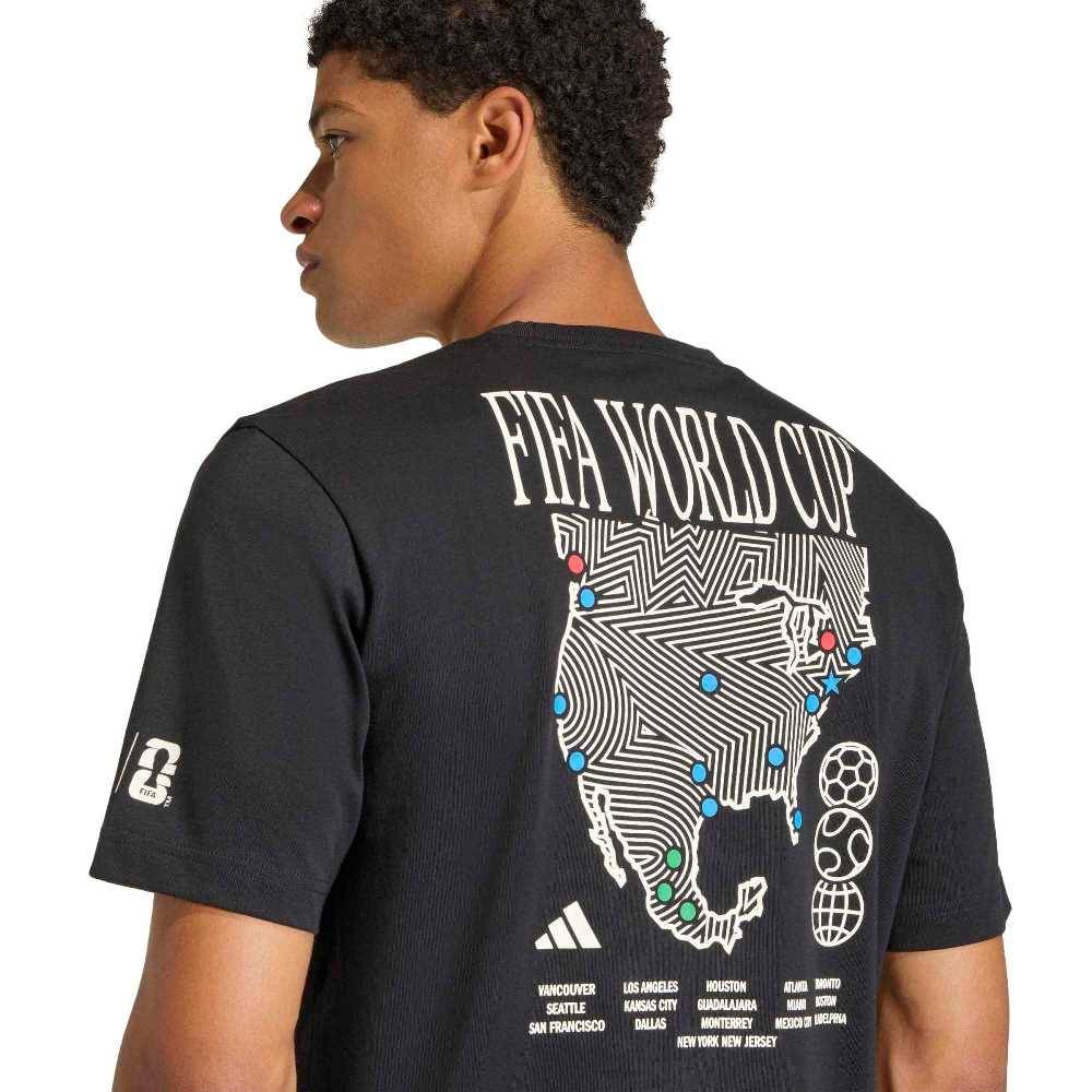 ADIDAS M FIFA WORLD CUP 26TM MAP GRAPHIC T-SHIRT