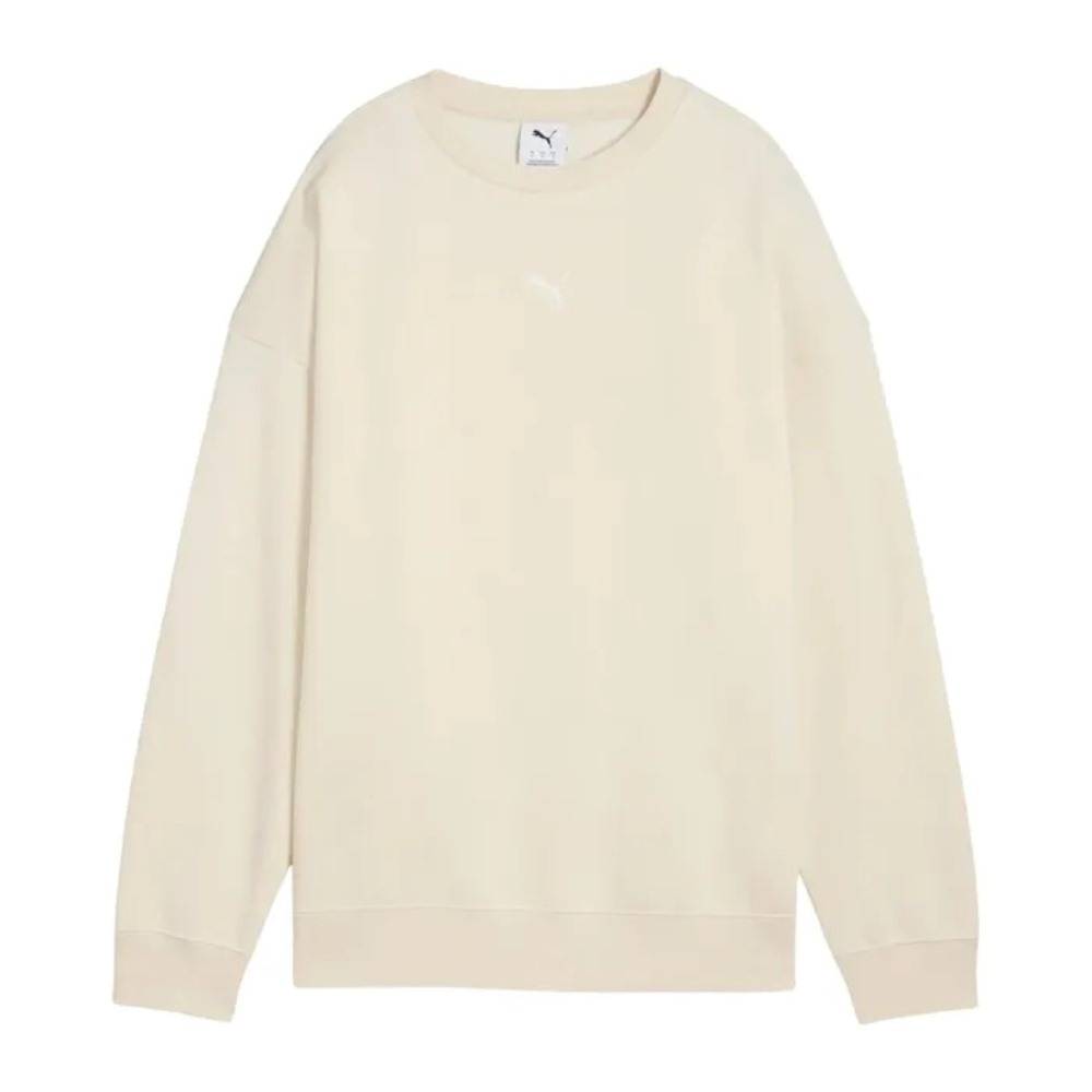 PUMA ESS PUMA LOGO OVERSIZED CREW FL