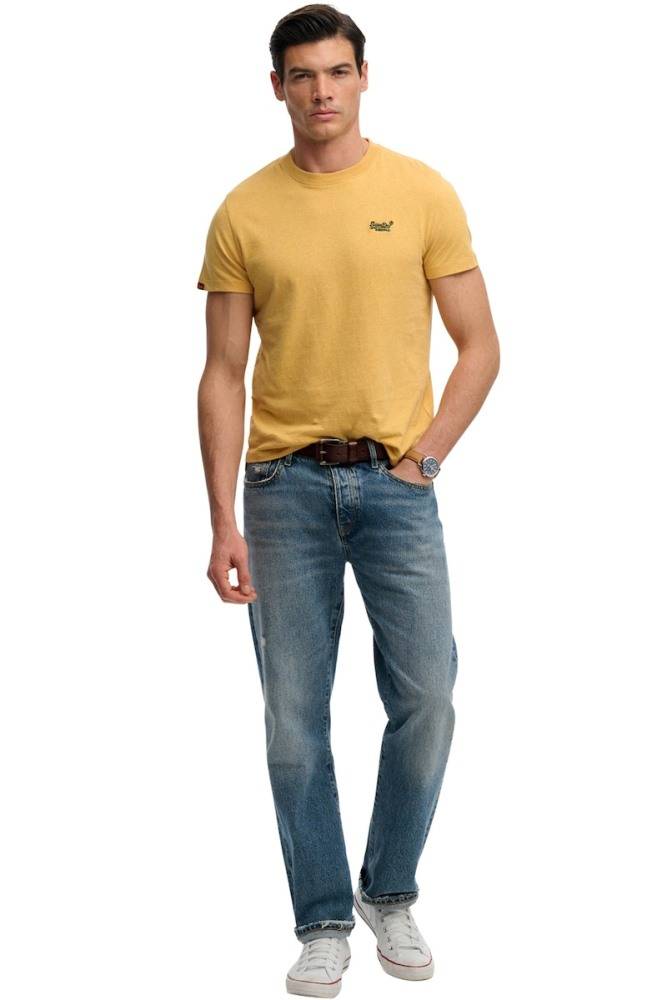 SUPERDRY ORGANIC COTTON ESSENTIAL LOGO EMBROIDERED TEE