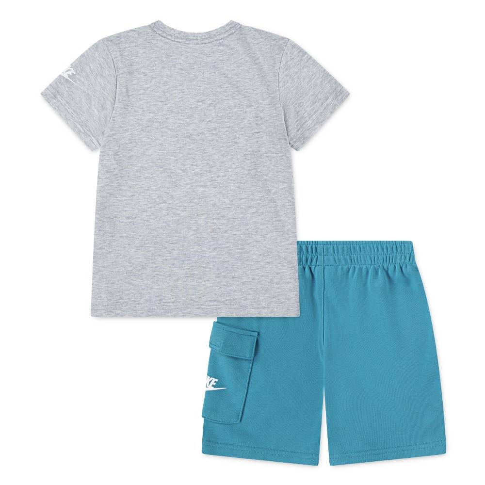 NIKE LITTLE BOYS NSW HBR CARGO SHORT SET