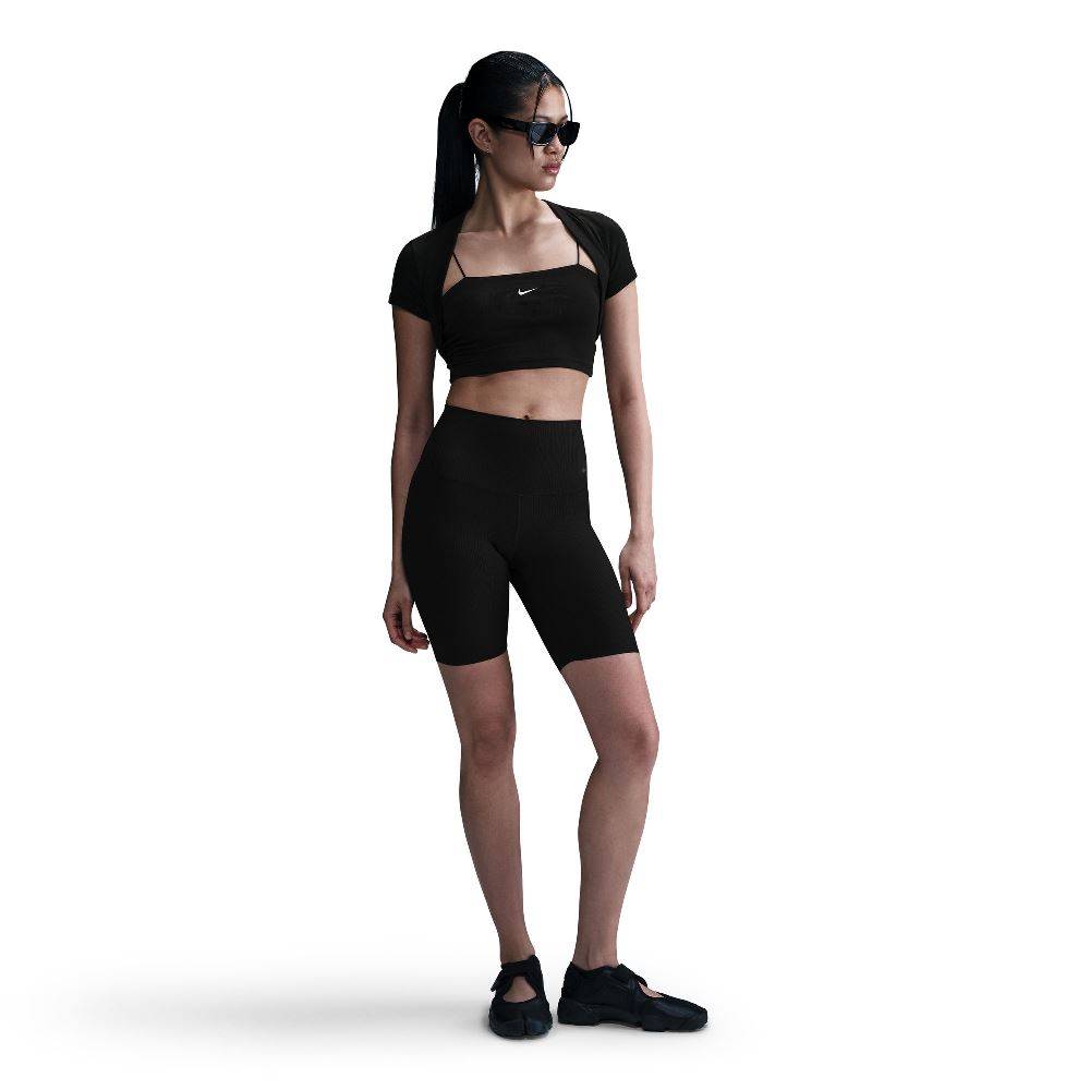 NIKE NSW WOMENS CHILL KNIR MINI-RIB-IN-1 TOP