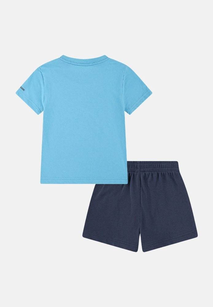 CONVERSE LITTLE BOYS TRAIL MIX FT SHORT SET