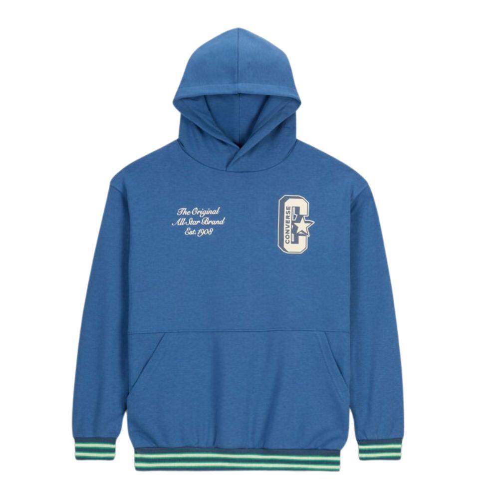 CONVERSE BOYS RETRO VARSITY FT PULLOVER HOODIEDI