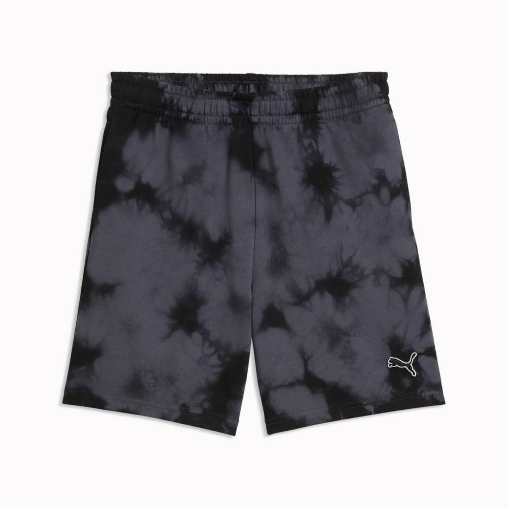 PUMA ESS ELEVATED RELAXED TIE-DYE SHORTS TR