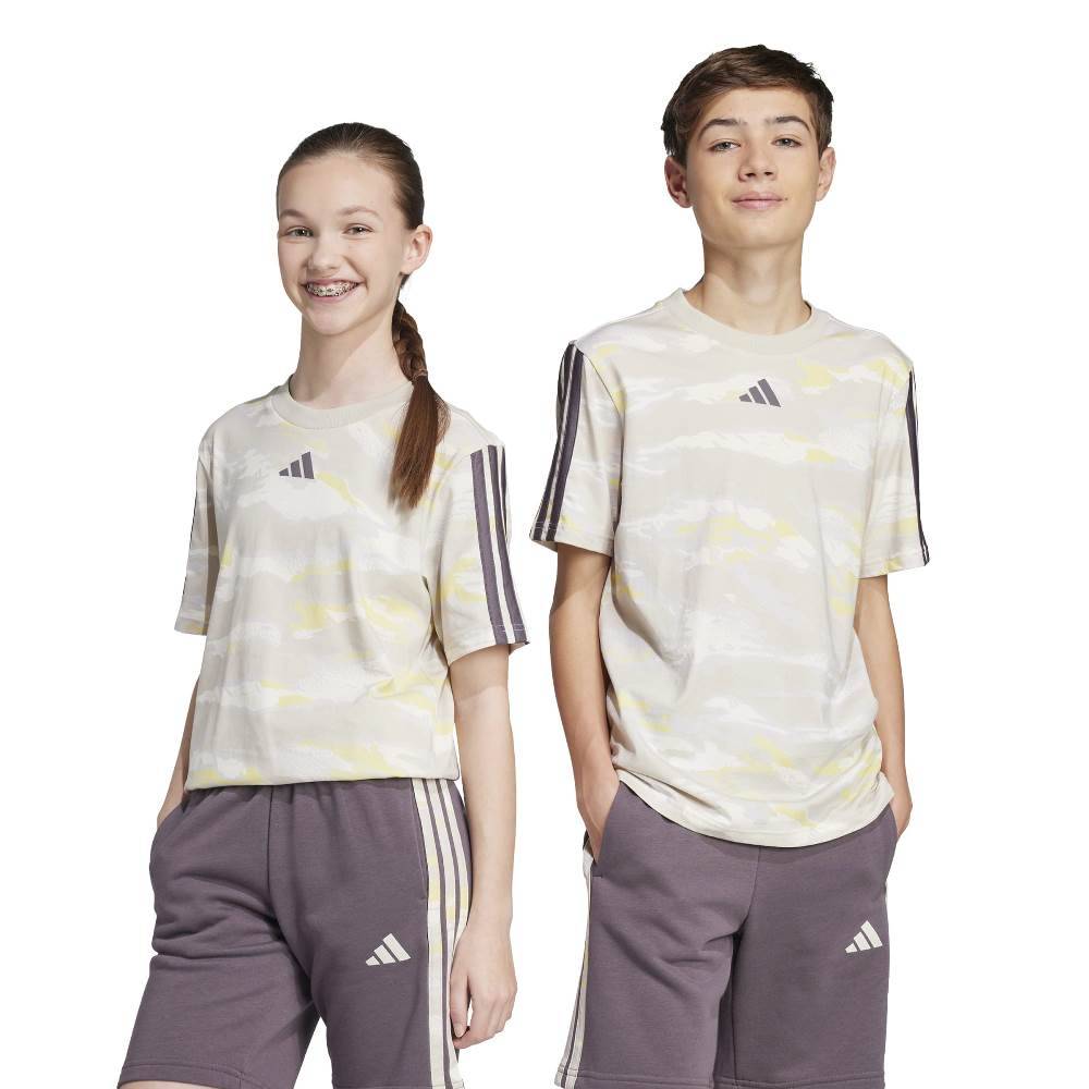 ADIDAS YOUTH SEASONAL ESSENTIALS CAMO T-SHIRT