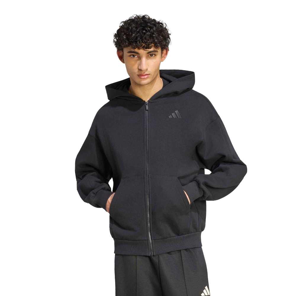 ADIDAS M KIT SMALL LOGO FULL-ZIP HOODIE