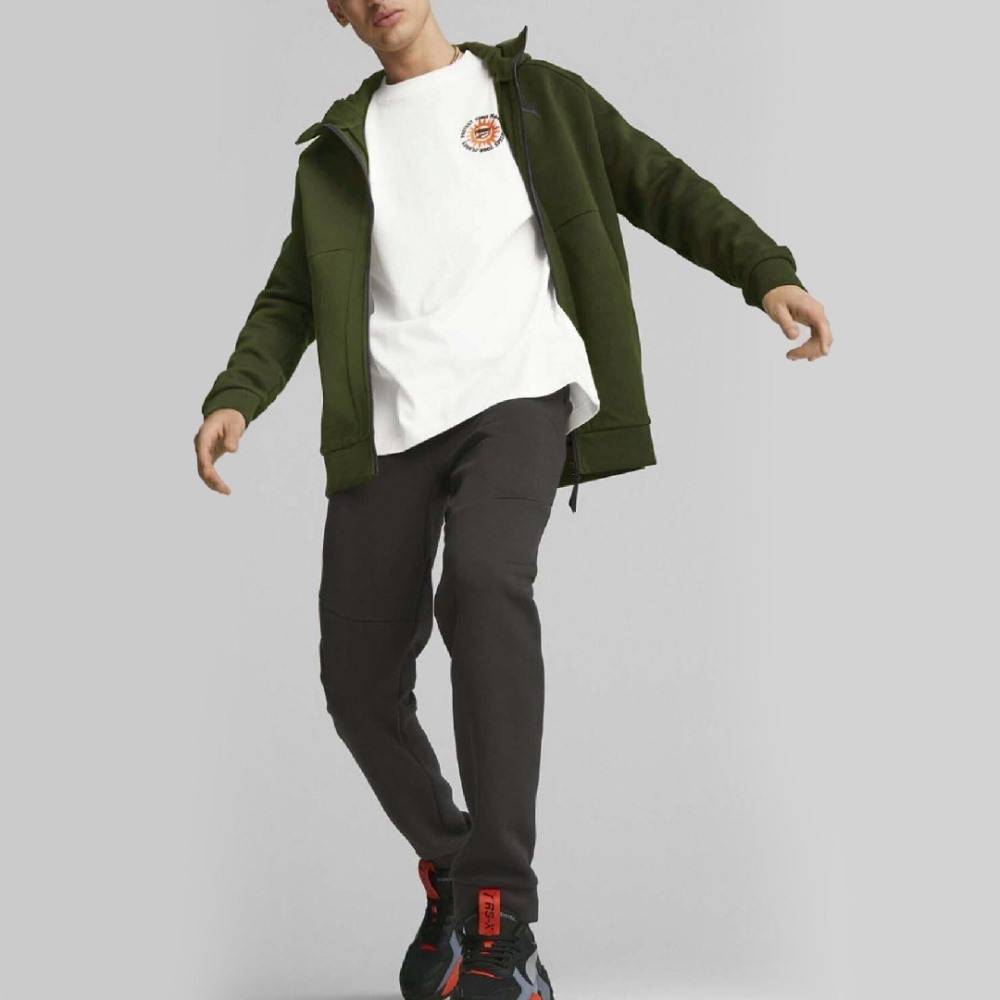 PUMA TECH FULL-ZIP HOODIE
