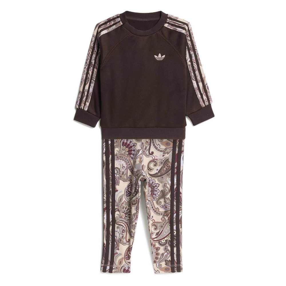 ADIDAS ORIGINALS LITTLE KIDS LIBERTY LONDON OVERSIZED CREW AND TIGHTS SET