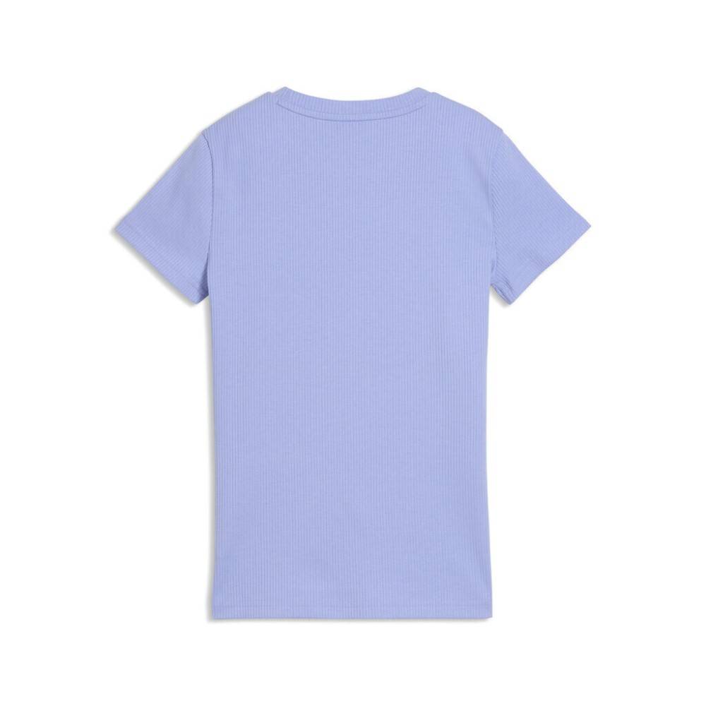 PUMA ESS ELEVATED RIB SLIM TEE G