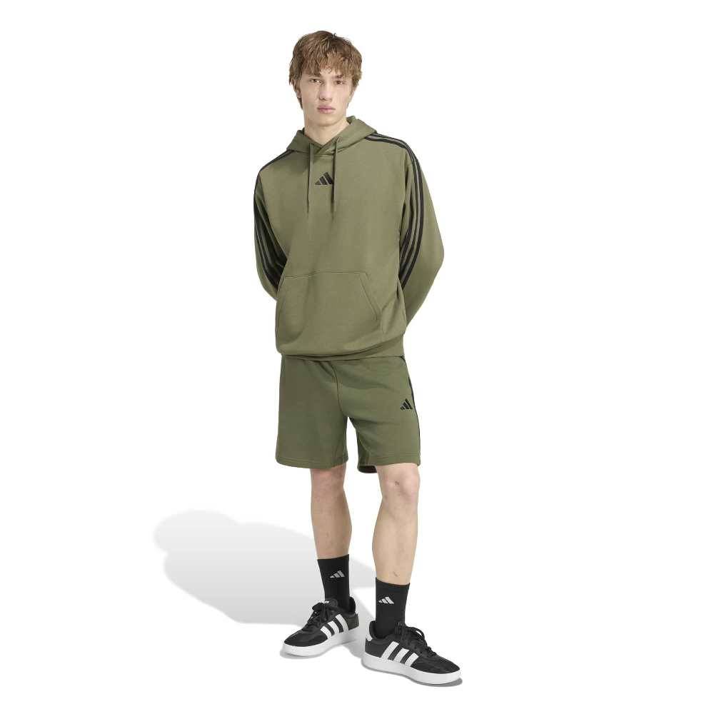 ADIDAS M ESSENTIALS 3-STRIPES FLEECE HOODIE