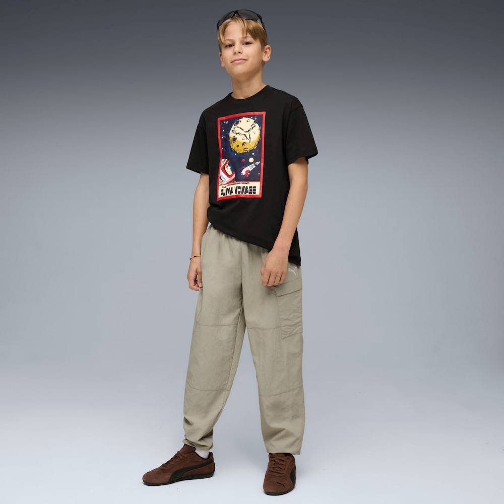 PUMA GRAPHIC RELAXED PUMA VOYAGE TEE B