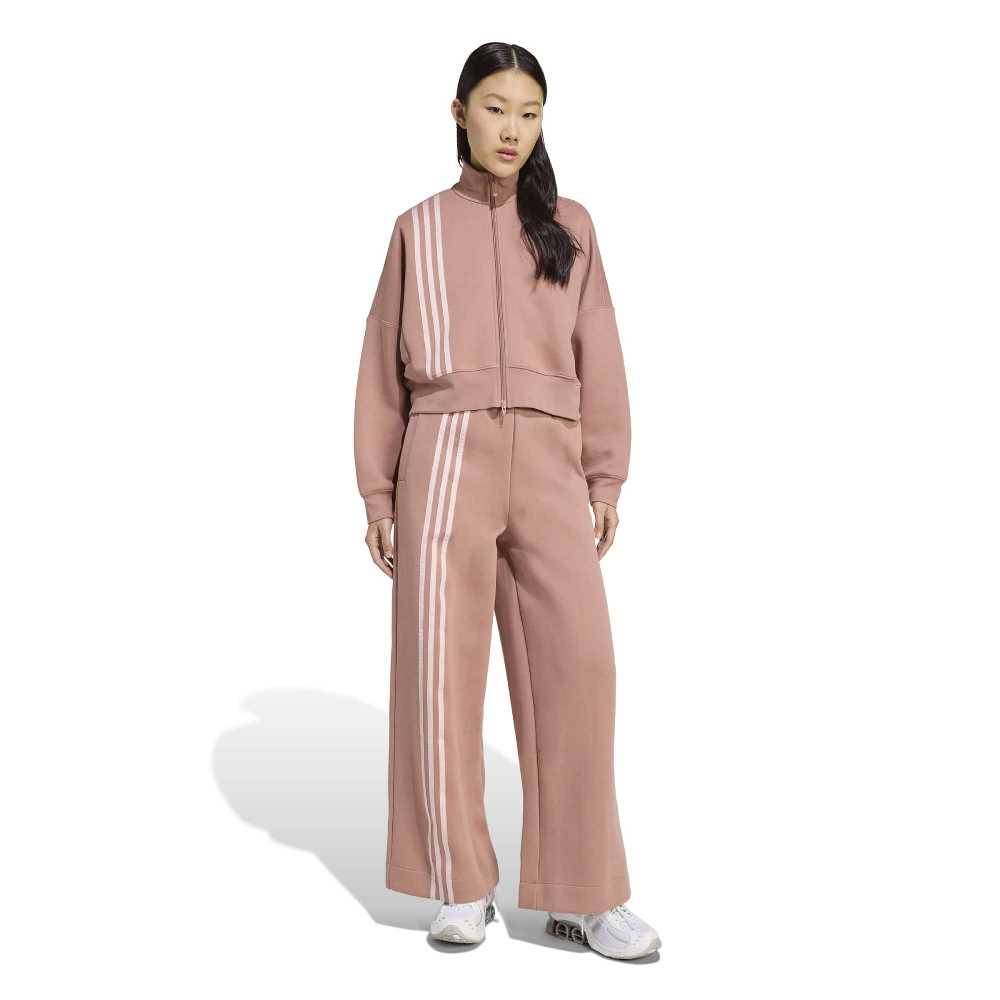 ADIDAS ORIGINALS OFF PLACED 3 STRIPES ZIP UP