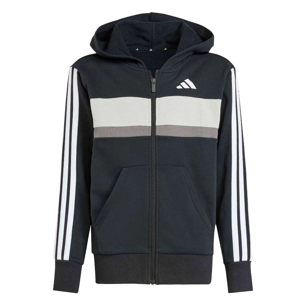 ADIDAS YOUTH SEASONAL ESSENTIALS TIBERIO 3 STRIPES FLEECE TRACKSUIT